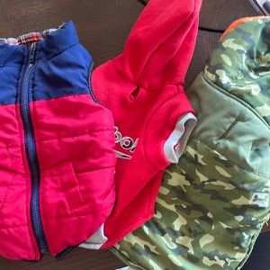 3 small dog vest/sweater
